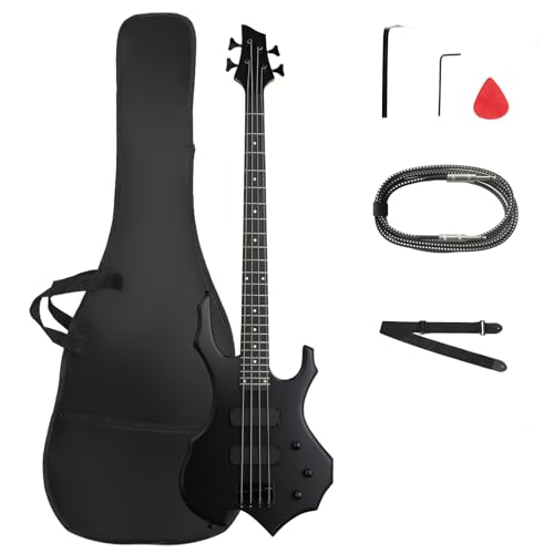 Ktaxon Electric Bass Guitar Burning