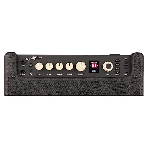 Fender Rumble LT25 Bass Amplifier, black, with 2-Year Warranty - Image 5