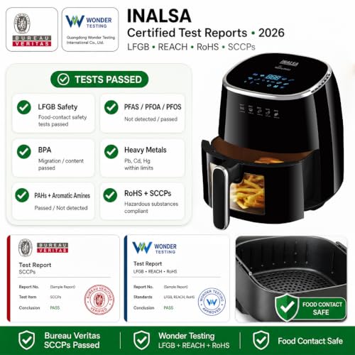 INALSA Air Fryer for Home|5.5