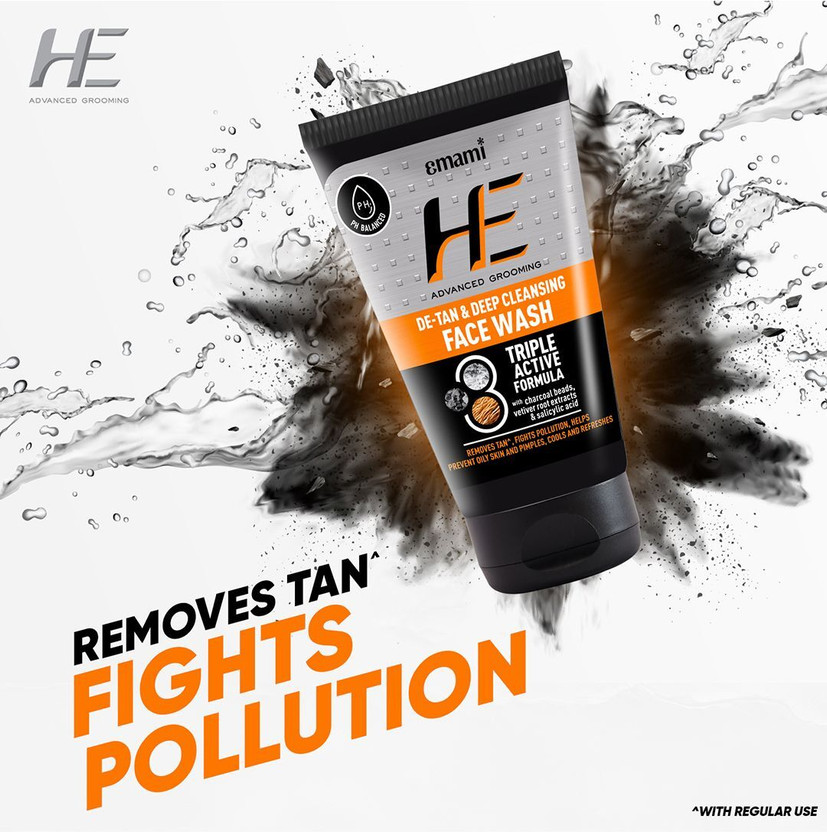 HE De-Tan & Refreshing Cleanser