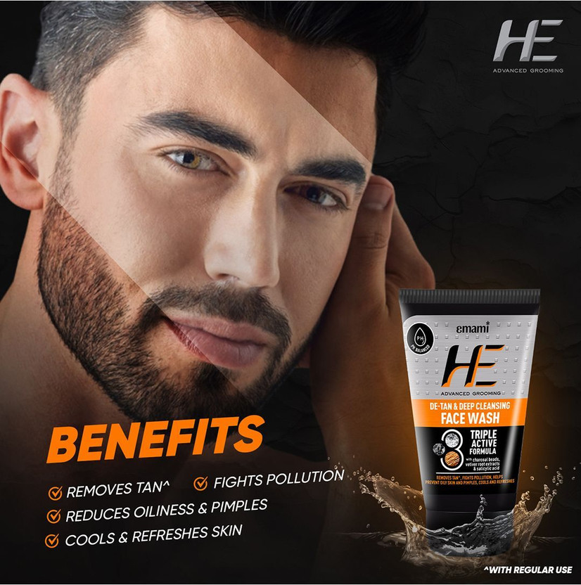 HE De-Tan & Refreshing Cleanser