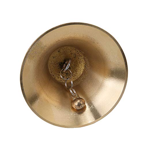 Super Loud Solid Brass Hand Call Bell - Image 3