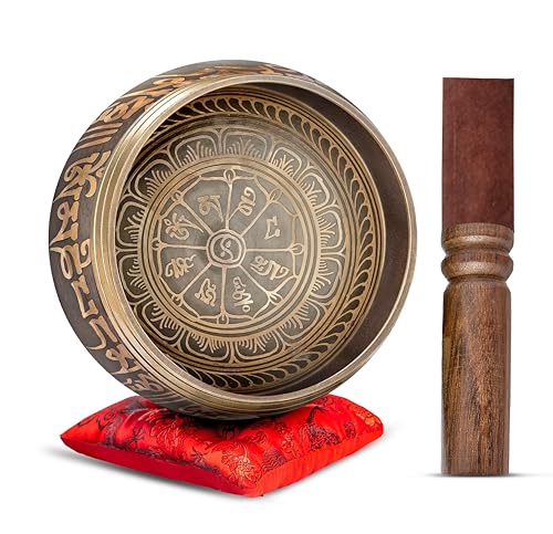 Premium Tibetan Singing Bowl Set