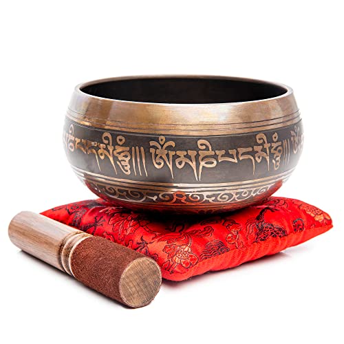 Premium Tibetan Singing Bowl Set