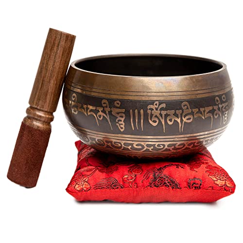 Premium Tibetan Singing Bowl Set