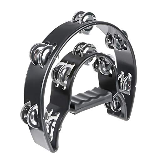 Half Moon Musical Tambourine Double