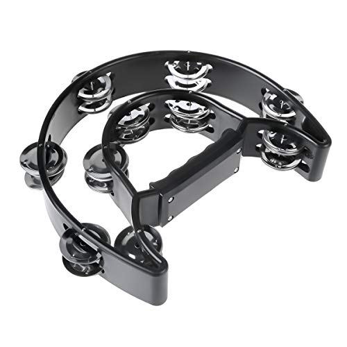 Half Moon Musical Tambourine Double