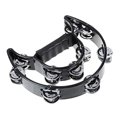 Half Moon Musical Tambourine Double