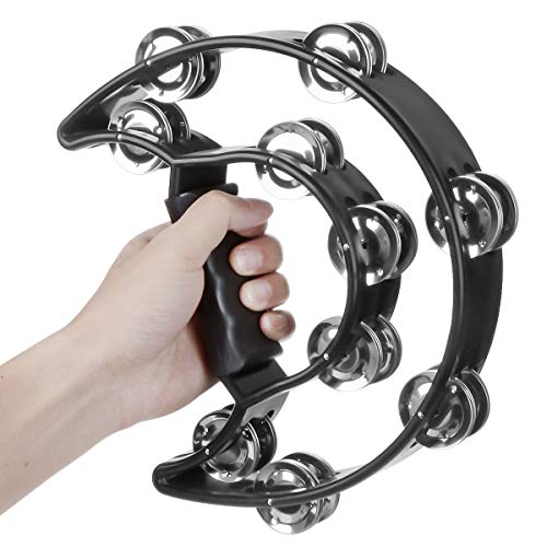 Half Moon Musical Tambourine Double