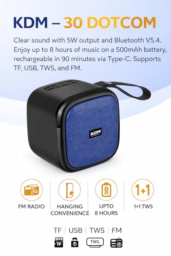 KDM 30 DotCom Portable Bluetooth