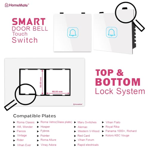 HomeMate NON Smart Touch Switch