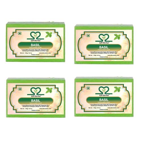 Basil Scrub Soap (4 x 125 g)