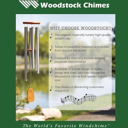Woodstock Chimes Zenergy Chime - Solo, Silver - Image 6