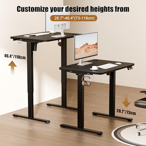 ERGOMAKER Electric Standing Desk 80x60cm