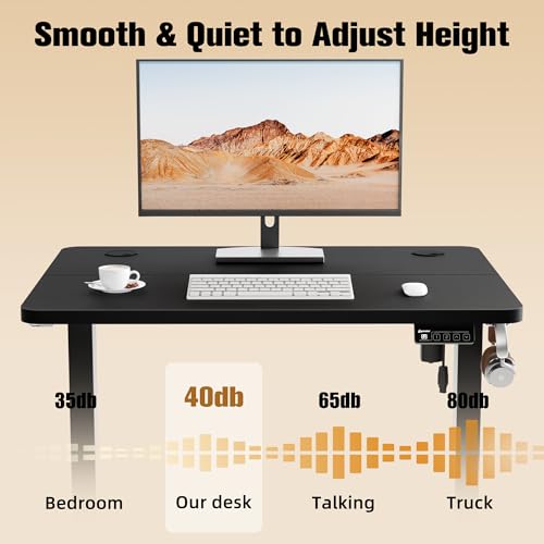 ERGOMAKER Electric Standing Desk 80x60cm