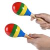 Maracas Hand Percussion Rattles, Wooden