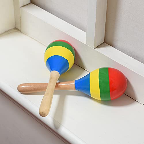 Maracas Hand Percussion Rattles, Wooden