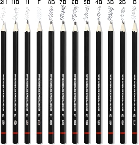 Corslet 120 PCS Drawing Pencils