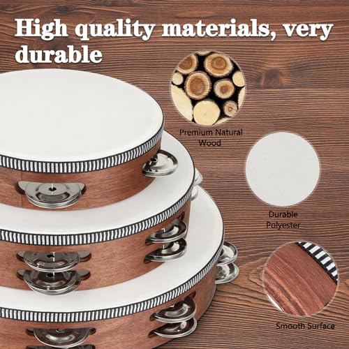 Tambourine, Tambourines for Adults, 3