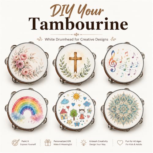Tambourine, Tambourines for Adults, 3