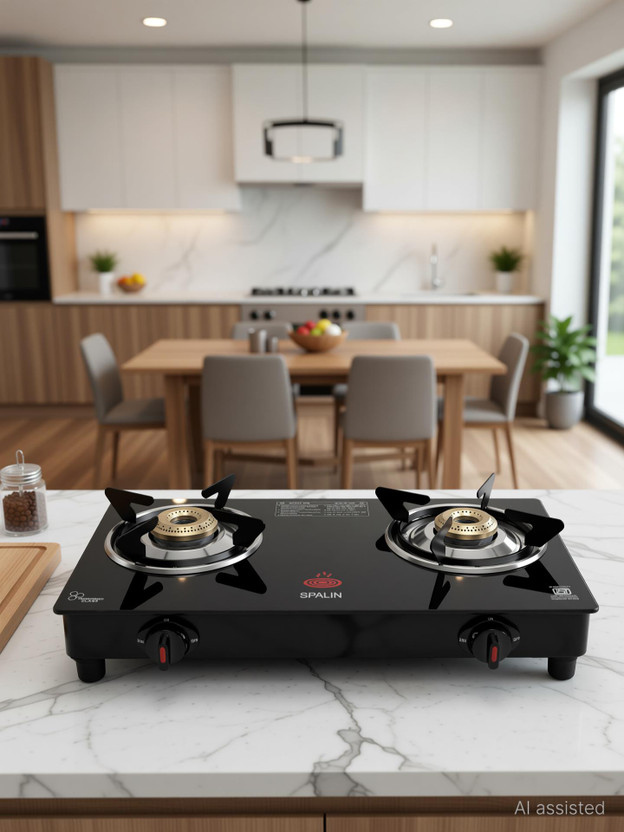 BAJAJ UCX 2B Glass Manual Gas Stove (2 Burners) - Image 8