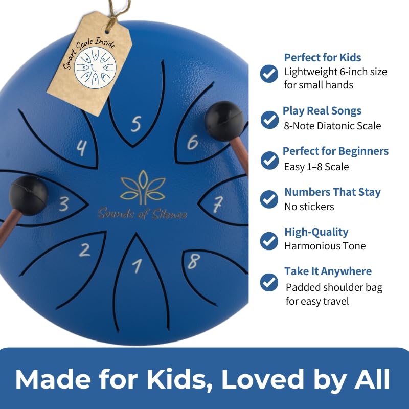 Steel Tongue Drum For Kids