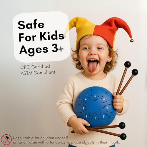 Steel Tongue Drum For Kids