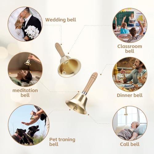 Flezoo Super Loud Hand Bell