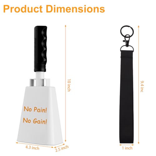 cyrico Cow Bell, 2 Pack