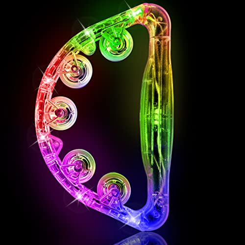 Aywewii LED Tambourine, Light Up