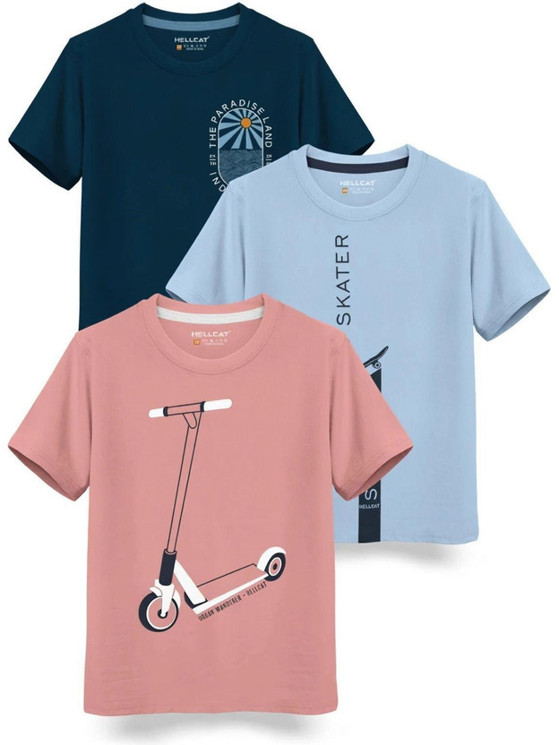 Hellcat Boys Printed Cotton Blend