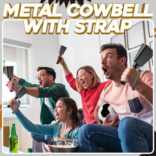9" Metal Cowbells with Handle