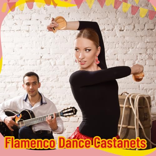 2 Pack Spanish Castanets Flamenco
