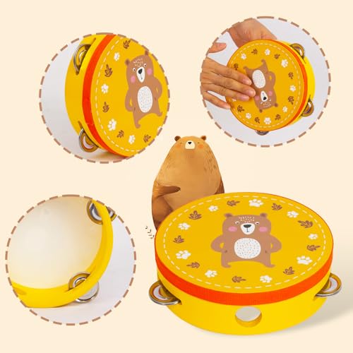 Tambourines Musical Instrument for Kids