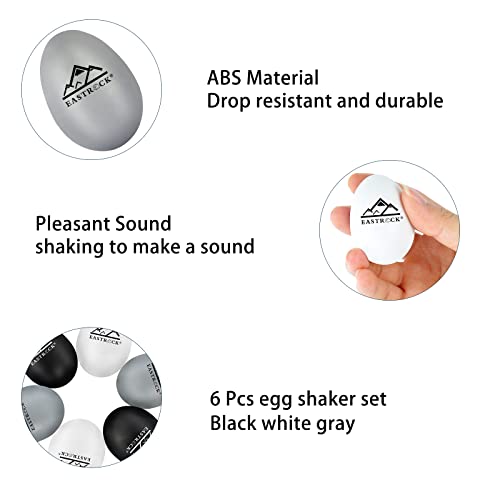 EastRock Egg Shakers Set 6