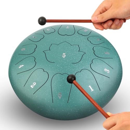 Steel Tongue Drum - 12-Inch