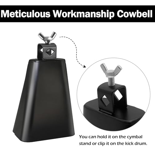 Steel Cowbell with Stick, Noise