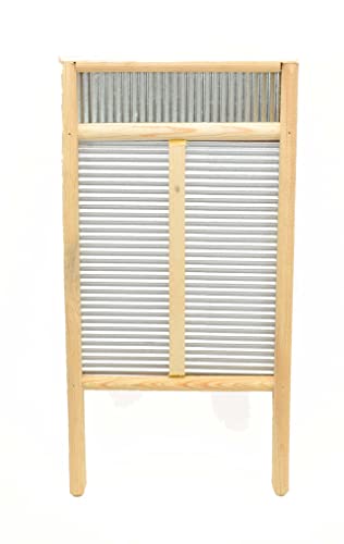 Large Washboard with Tin-23.5 Inches High X 12.5 Inches Wide - Image 6