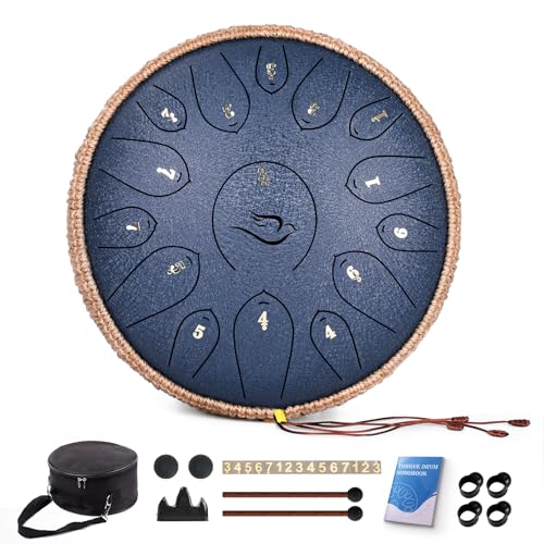 Steel Tongue Drum, 12 Inch