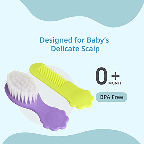 Pigeon Comb & Brush Set | Baby Grooming Kit - Image 3