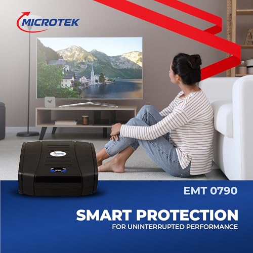 Microtek EMT0790 10-Watt Voltage Stabilizer for (Black) - Image 4