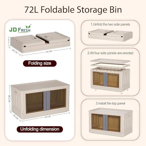 Claiez 4 Unit Plastic Cupboard
