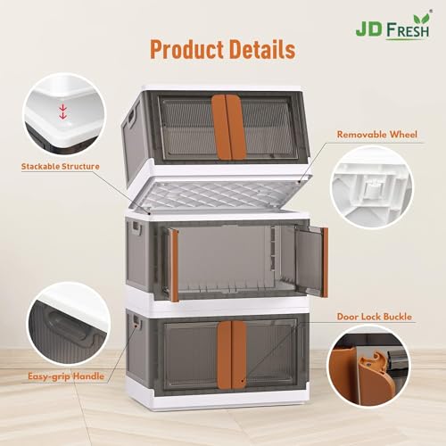Claiez 4 Unit Plastic Cupboard