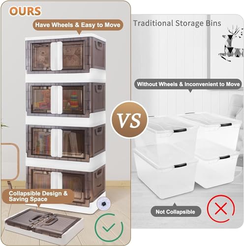 Claiez 4 Unit Plastic Cupboard