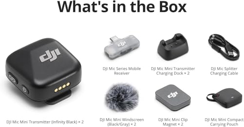 DJI Mic Mini, Wireless Lavalier