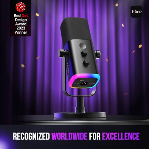 Fifine XLR/USB Dynamic Microphone