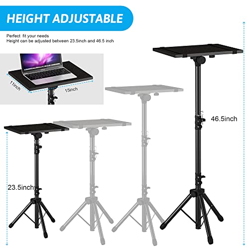 Projector Stand Tripod Adjustable, Laptop