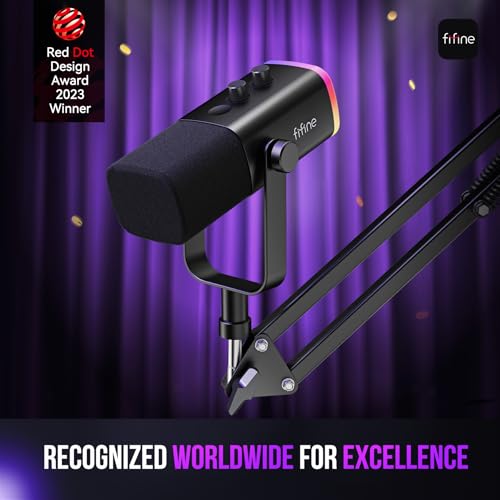FIFINE XLR/USB Gaming Microphone Kit