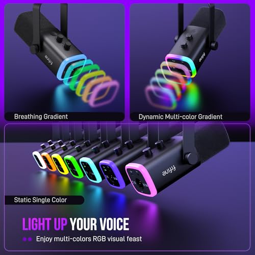 FIFINE XLR/USB Gaming Microphone Kit