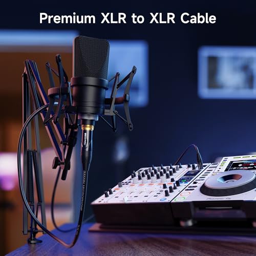 Cable Matters 2-Pack Male to Female XLR Microphone Cable 6 Feet - Image 2